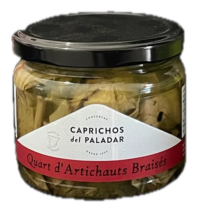 Quarts d'artichauts braisés
