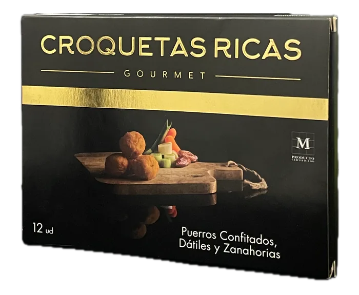 Croquetas végétariennes (poireaux, dattes, carottes)