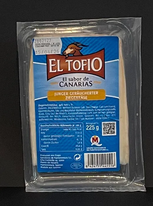 Fromage de chèvre El Tofio 225 g