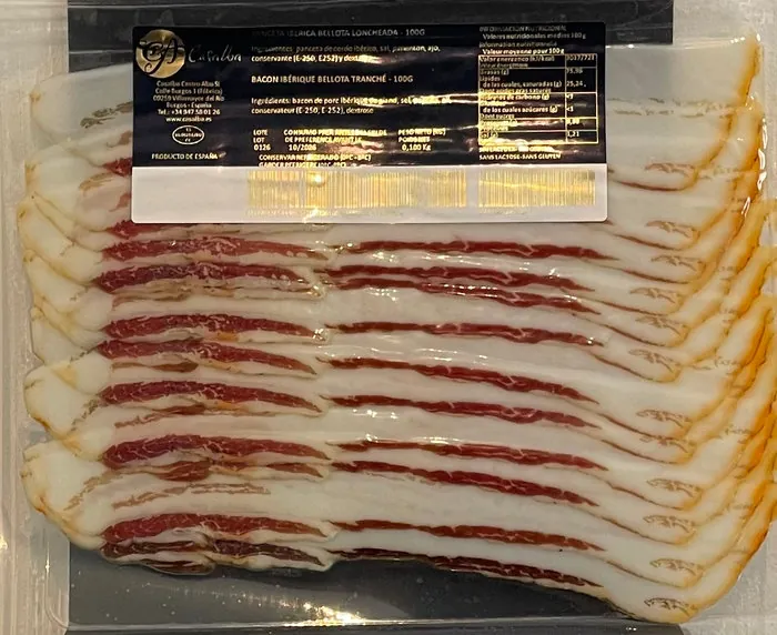 Panceta ibérica bellota 100 g